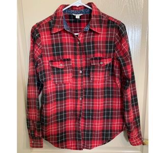 Cato plaid button up
